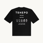 back of the oversized self care t-shirt