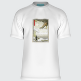 TSHEPO FISH & EAGLE T-SHIRT, WHITE