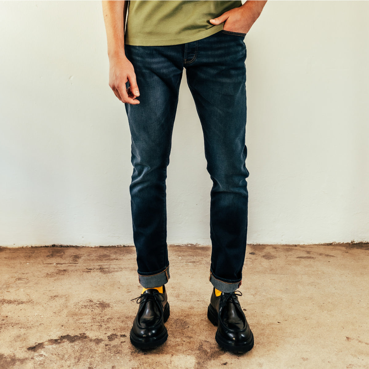 TSHEPO Jeans dark wash front image