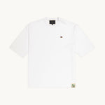 Front of white TSHEPO T-shirt