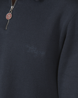 KNITTED LONG SLEEVE POLO
