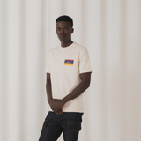 TSHEPO FLAGSHIP T-SHIRT IVORY
