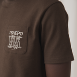 MONOGRAM T-SHIRT ESPRESSO