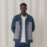 HICKORY PATCH RINSE DENIM SHIRT