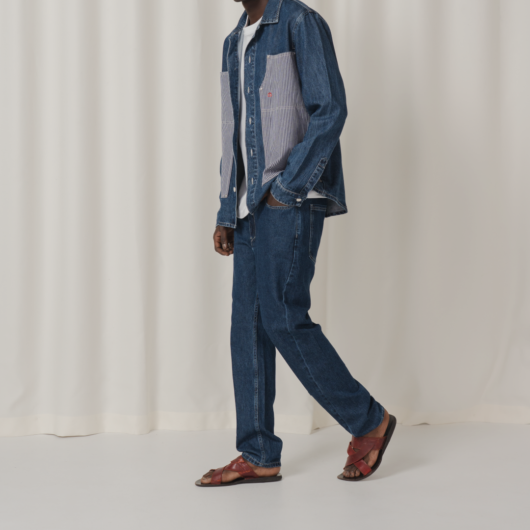 M1 RINSE WASH JEANS