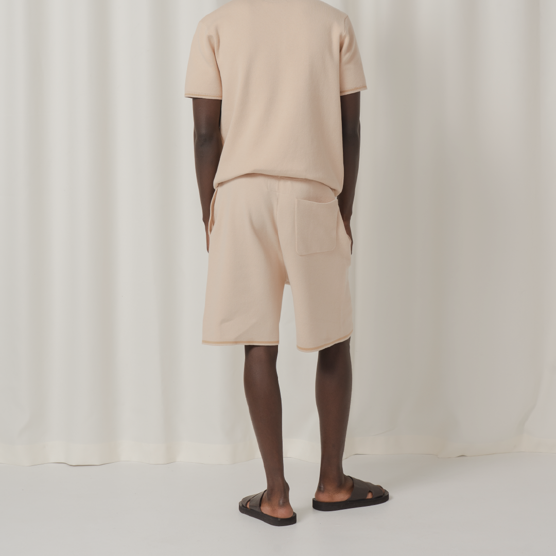 CLASSIC KNIT PATCH SHORTS