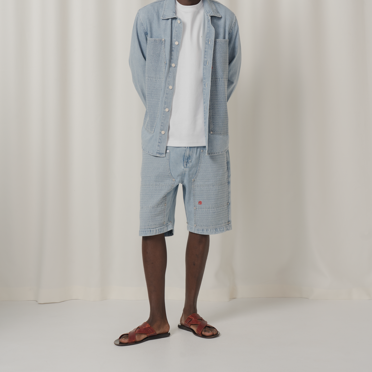 CARPENTER VINTAGE BORO DENIM JORTS
