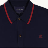TIPPED KNIT OS POLO