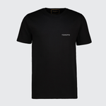 TSHEPO WORDMARK T-SHIRT, WHITE ON BLACK | TSHEPO