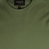 TSHEPO WORDMARK T-SHIRT, OLIVE