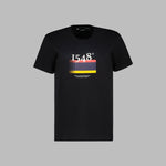 TSHEPO 1548 Black t-shirt with the TSHEPO flag.