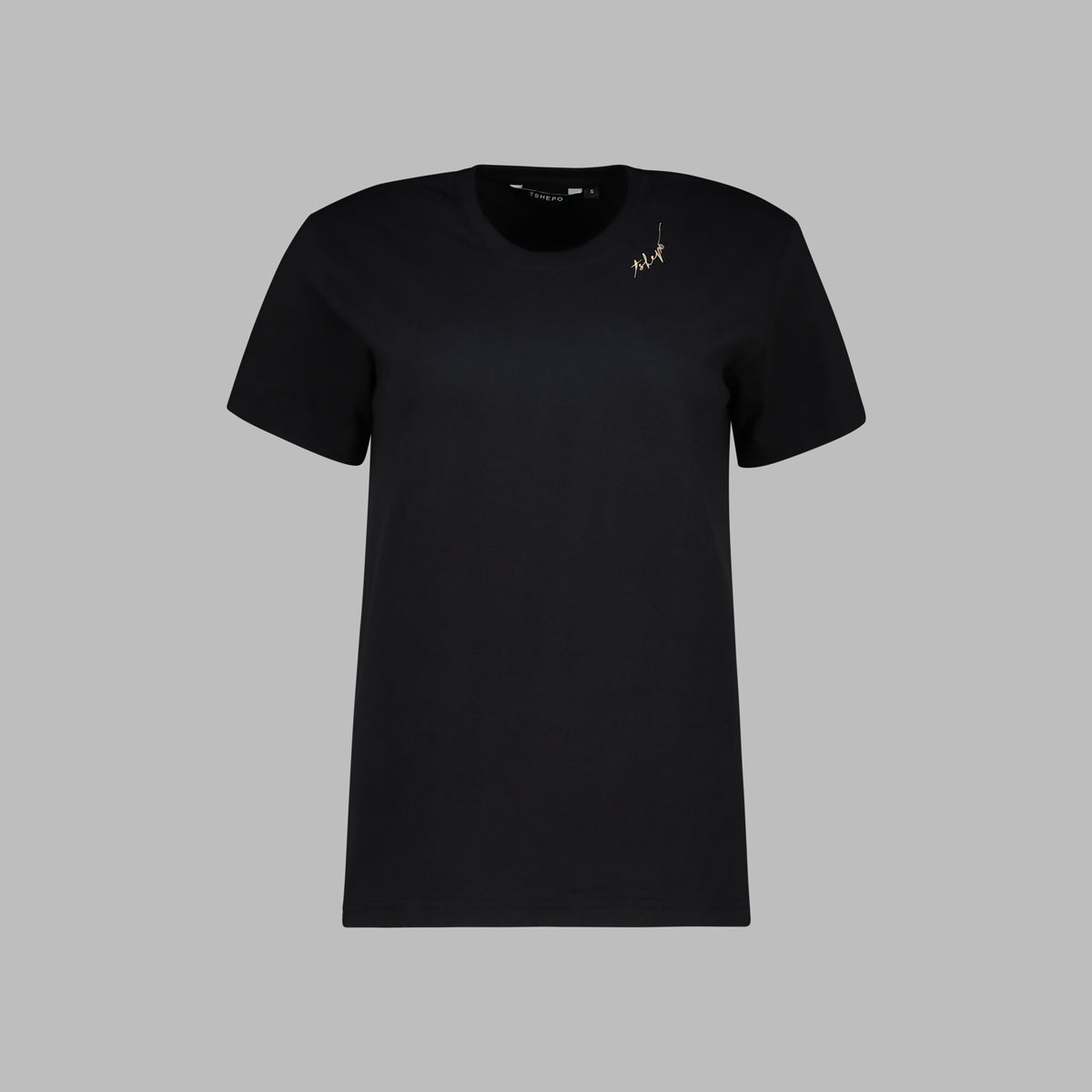 TSHEPO JEANS ladies the sign t-shirt in black