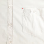 MEN'S WHITE RELAXED BUTTON-UP SHIRT 3 | TSHEPO