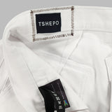TSHEPO, ALL WHITE JEANS